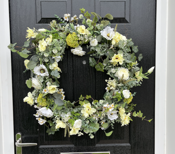 faux-spring-wreath