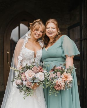 The Claire - Mocha and Pink Luxury Faux Wedding Range